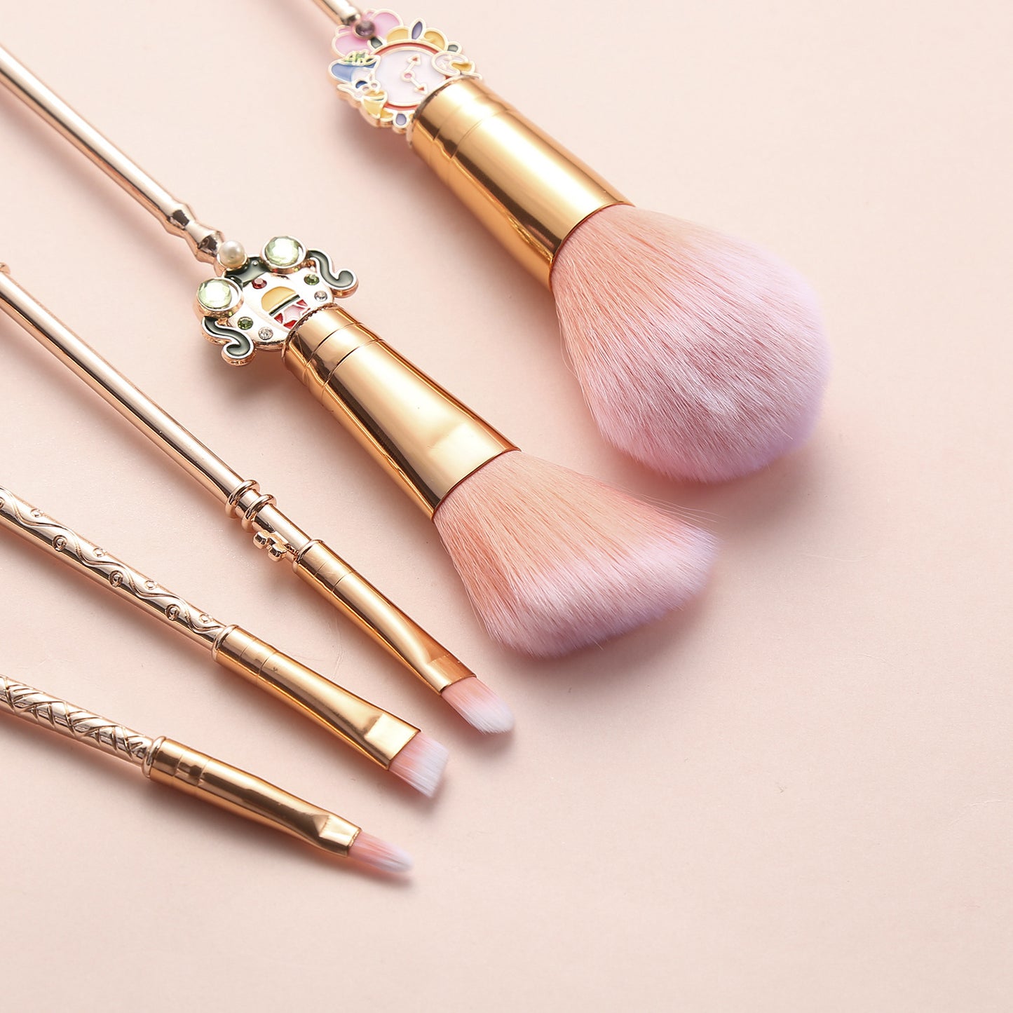 5-Piece Make up Brush Set with Pouch