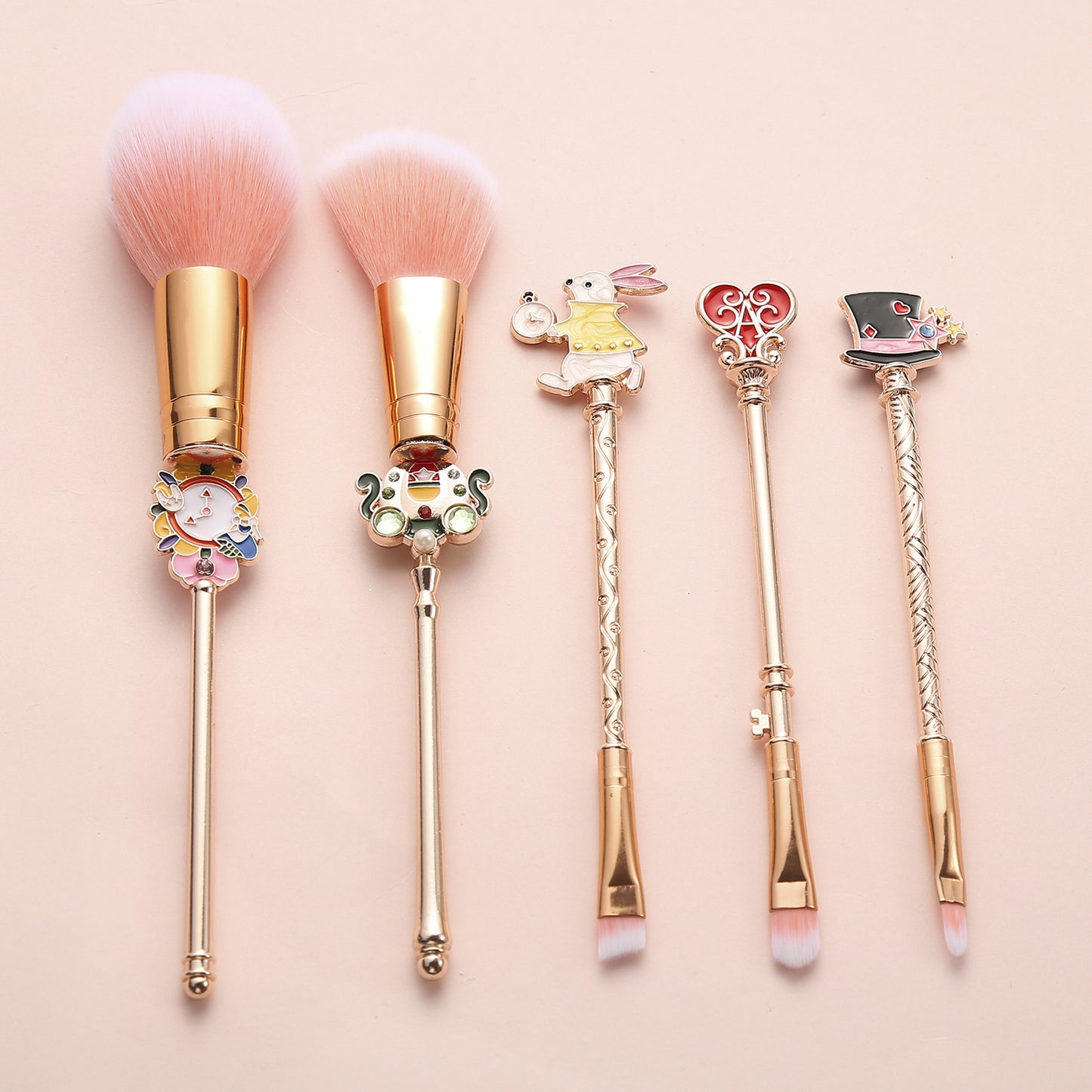 5-Piece Make up Brush Set with Pouch