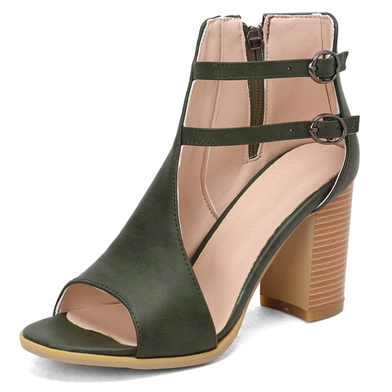 Selena Block Heels