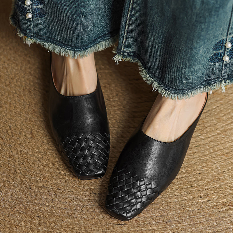 CLARA Genuine Leather Mules