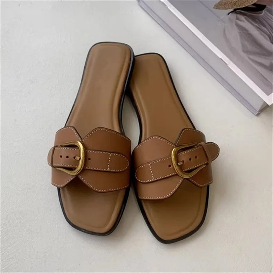 The Cleopatra Buckle Sandals