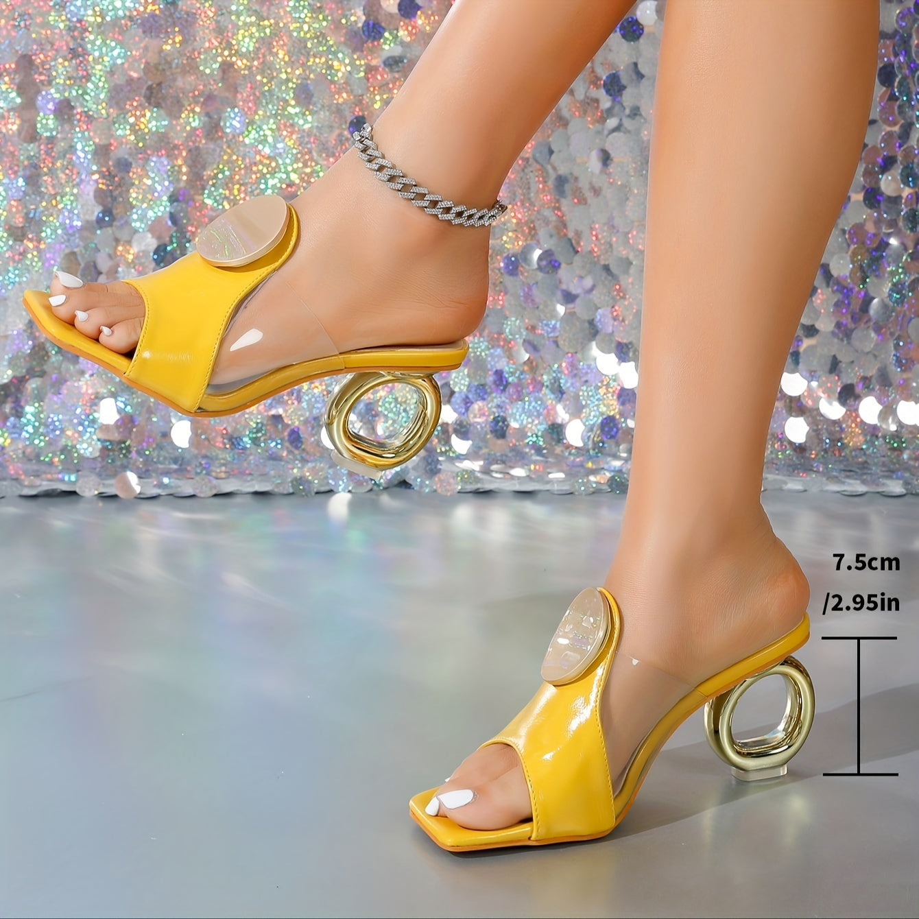 Chantalle Chic Carré Mules