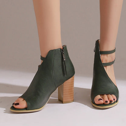 Selena Block Heels