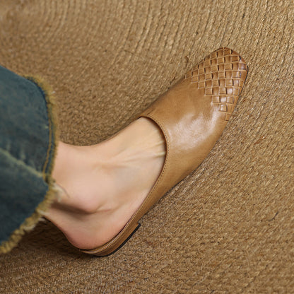 CLARA Genuine Leather Mules