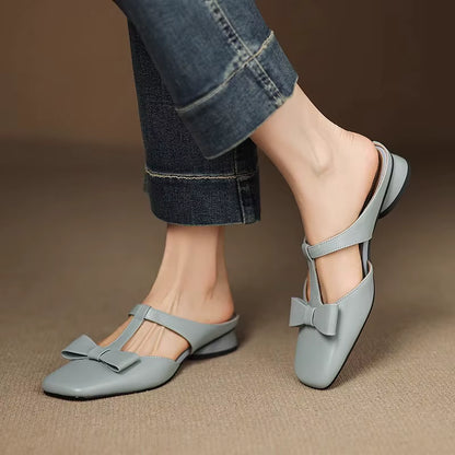 Aliyah Leather Mules