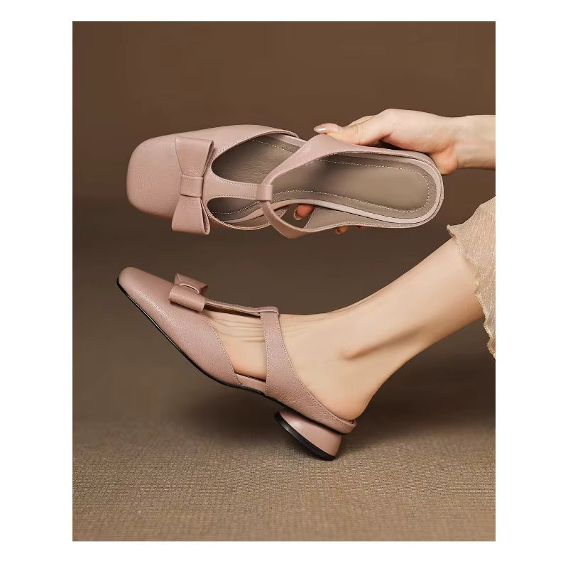 Aliyah Leather Mules