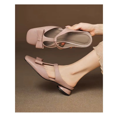 Aliyah Leather Mules