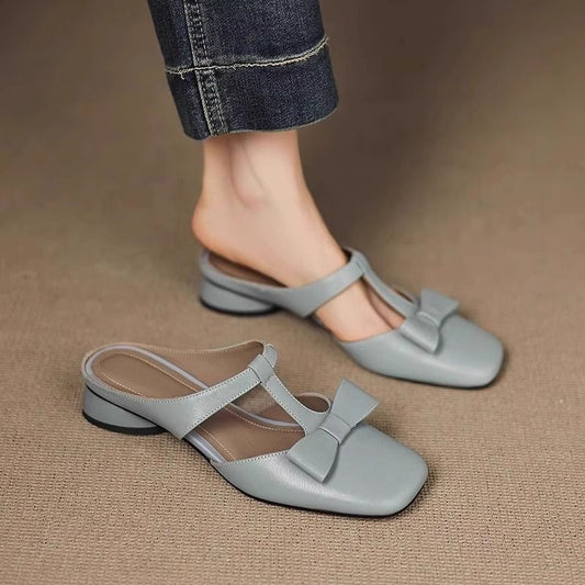 Aliyah Leather Mules