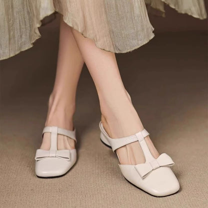 Aliyah Leather Mules